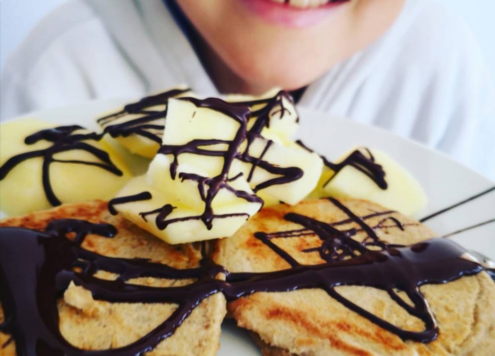 tortitas-avena-cobertura-choco-platano tortitas-avena-cobertura-choco-platano